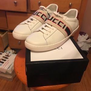 Gucci Jacquard stripe sneakers